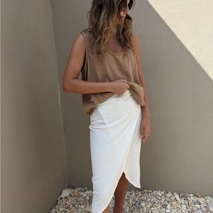 Na Nin Bobbie Waffled Cotton Tank